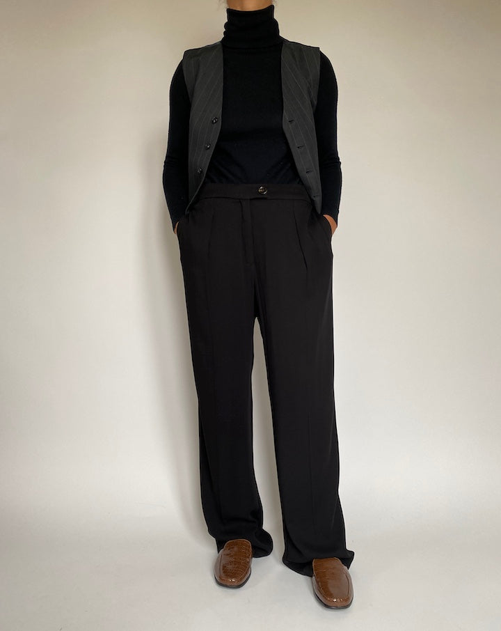 VINTAGE PINSTRIPED VEST 2176