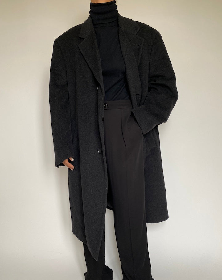 VINTAGE OVERSIZED LONG COAT 2181