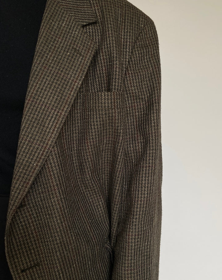 VINTAGE OVERSIZED HOUNDSTOOTH BLAZER 2184