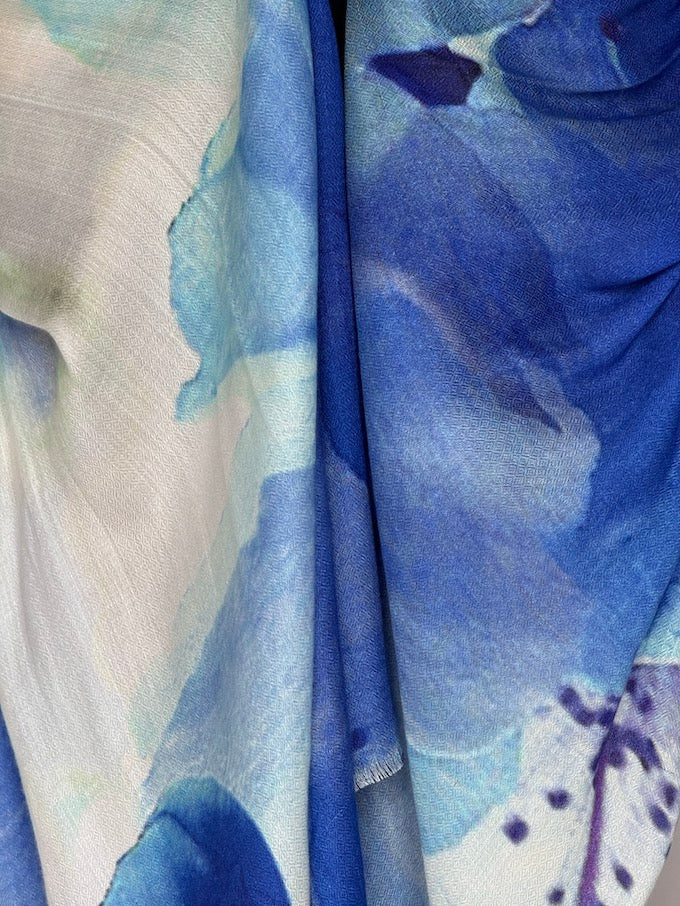 Vintage Beach Cover-Up in Cashmere Blue 6409