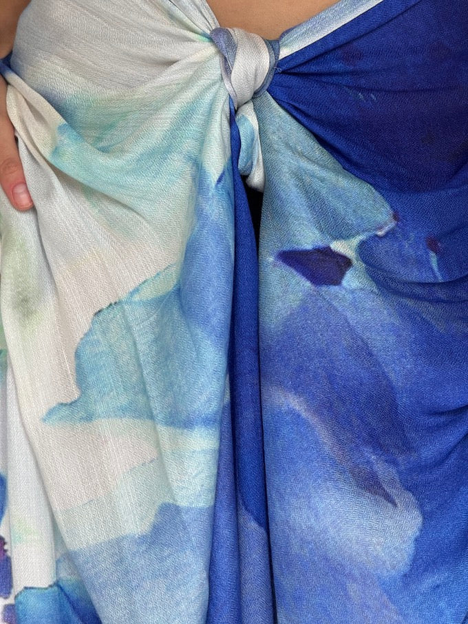 Vintage Beach Cover-Up in Cashmere Blue 6409