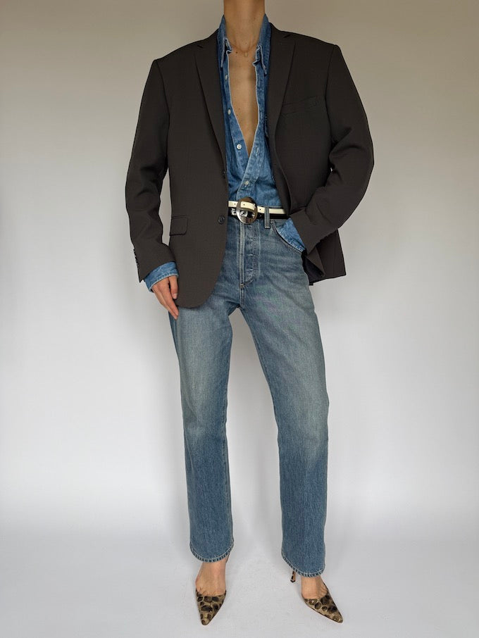 Vintage Blazer Charcoal/Grey 5965