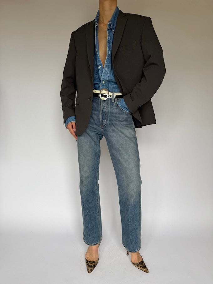 Vintage Blazer Charcoal/Grey 5965