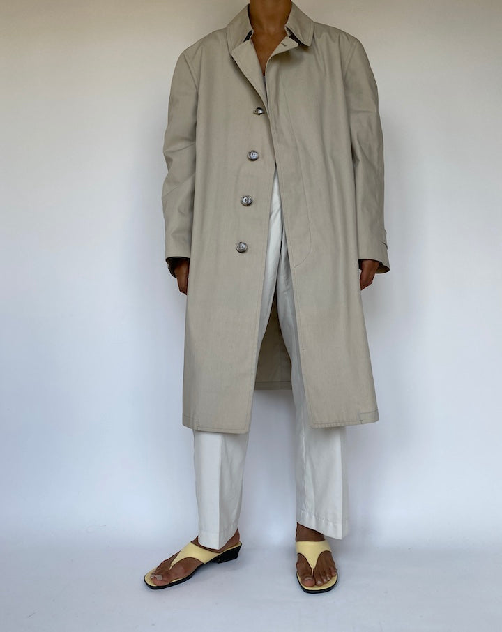 VINTAGE LIGHT BEIGE COAT 3294