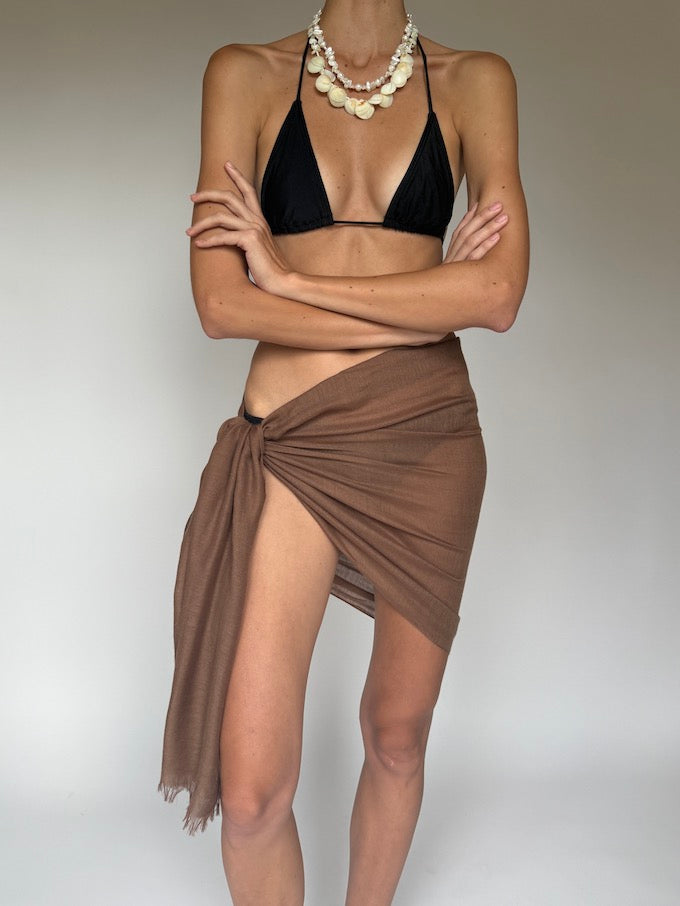 Vintage Sarong Brown 6390