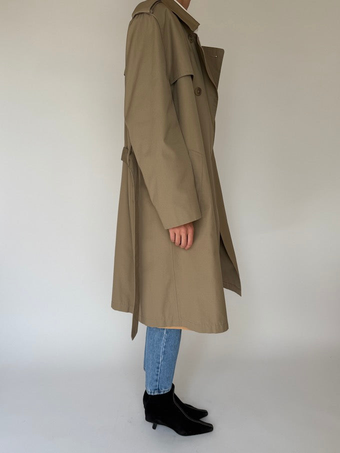 Vintage Trench Coat Beige 6380