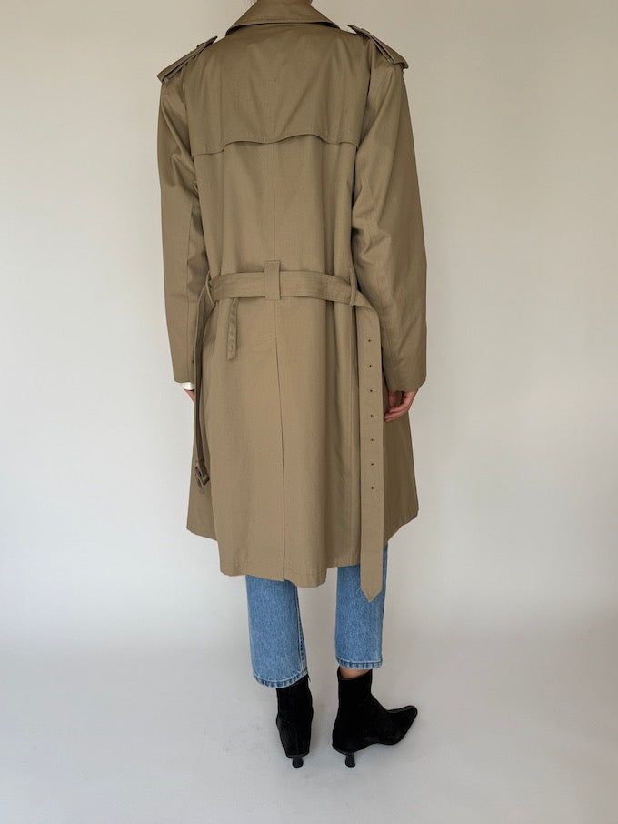 Vintage Trench Coat Beige 6380