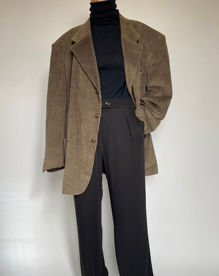 VINTAGE SINGLE BREASTED BLAZER 2214