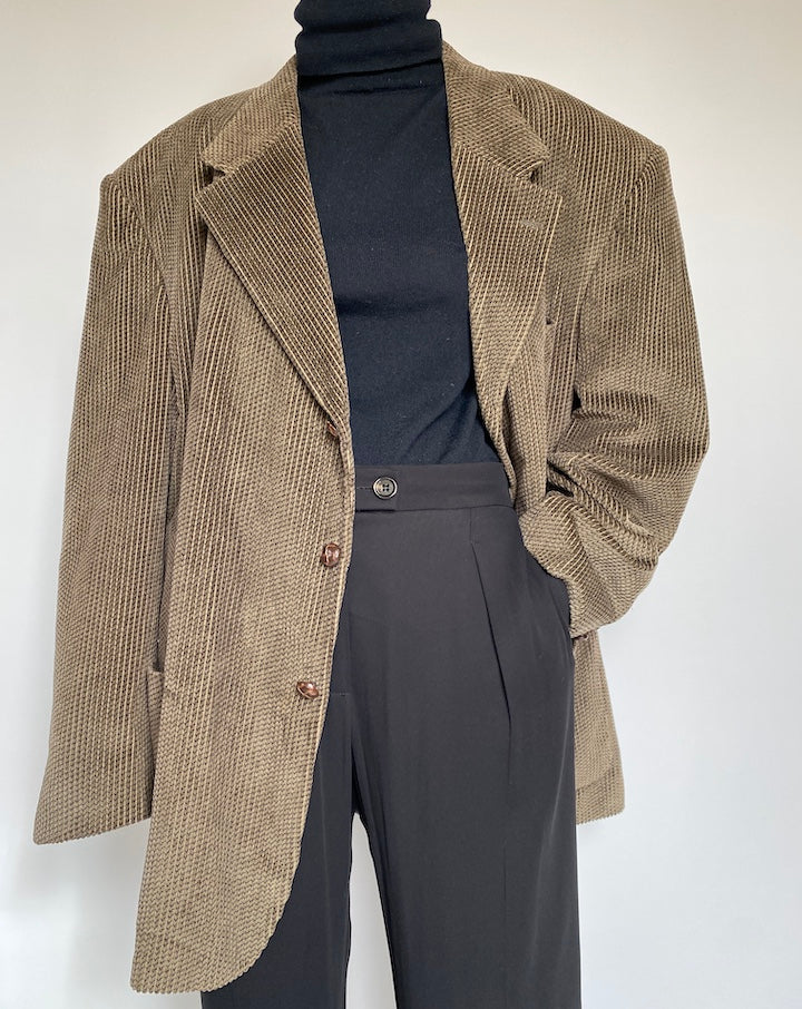 VINTAGE SINGLE BREASTED BLAZER 2214
