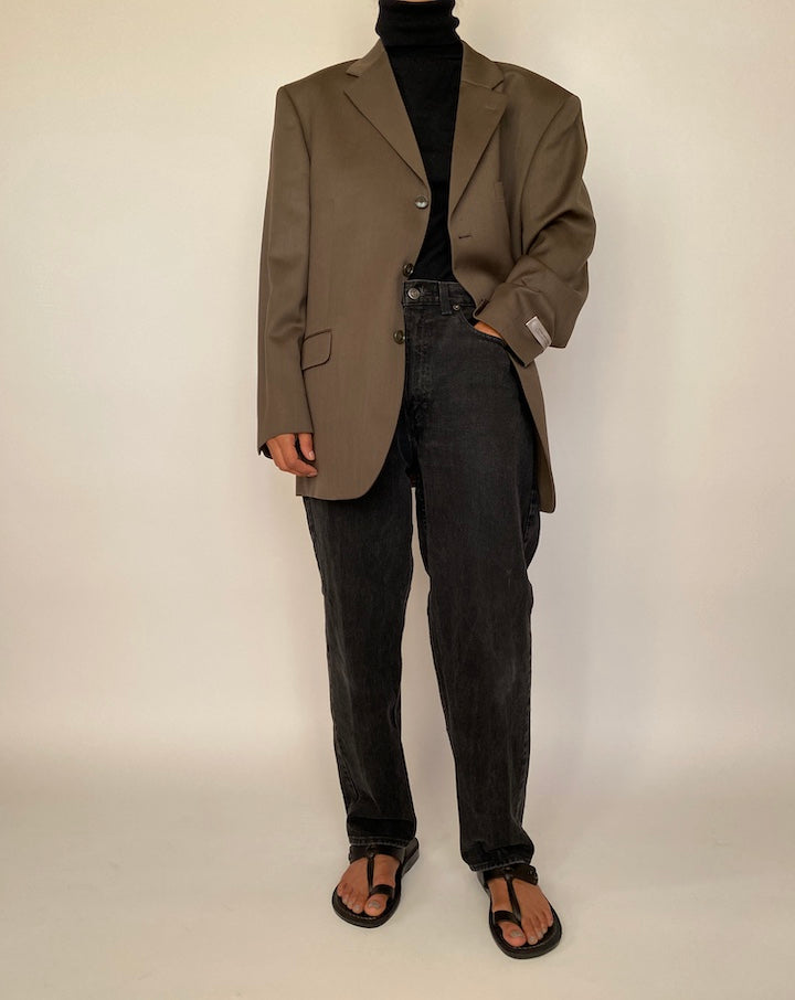 VINTAGE SINGLE BREASTED BLAZER 2043