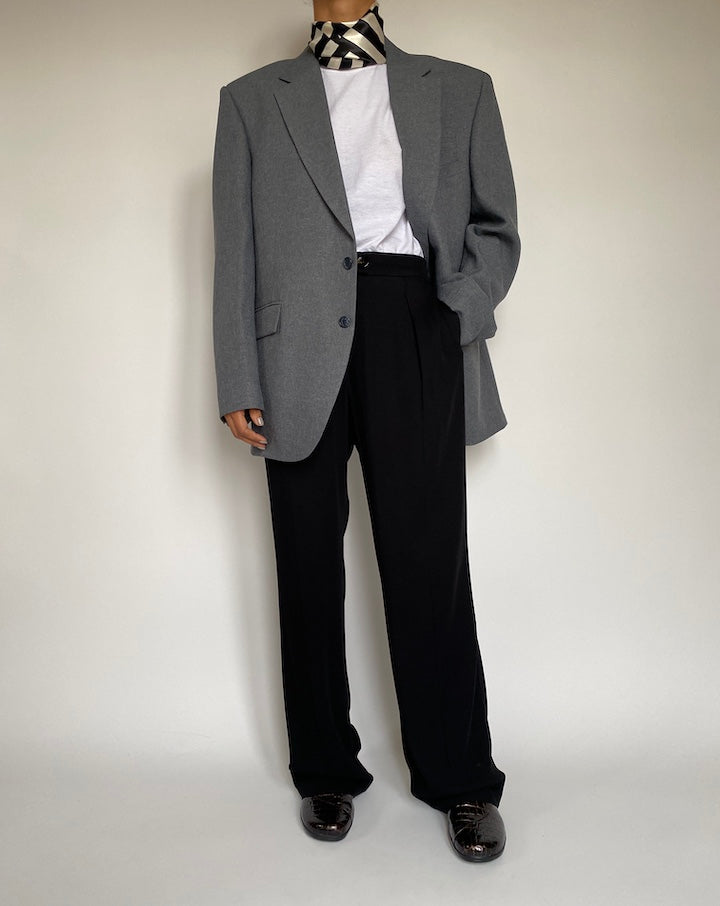 VINTAGE GREY BLAZER 2162