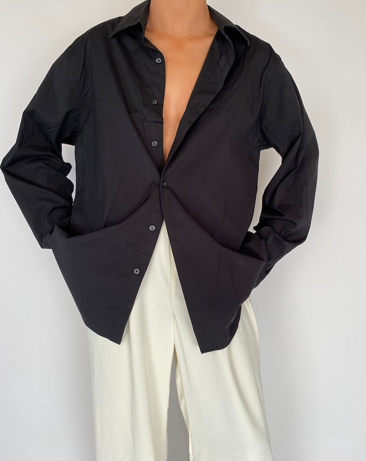 VINTAGE BLACK SHIRT 2256