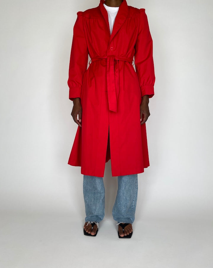 VINTAGE RED COAT 2345