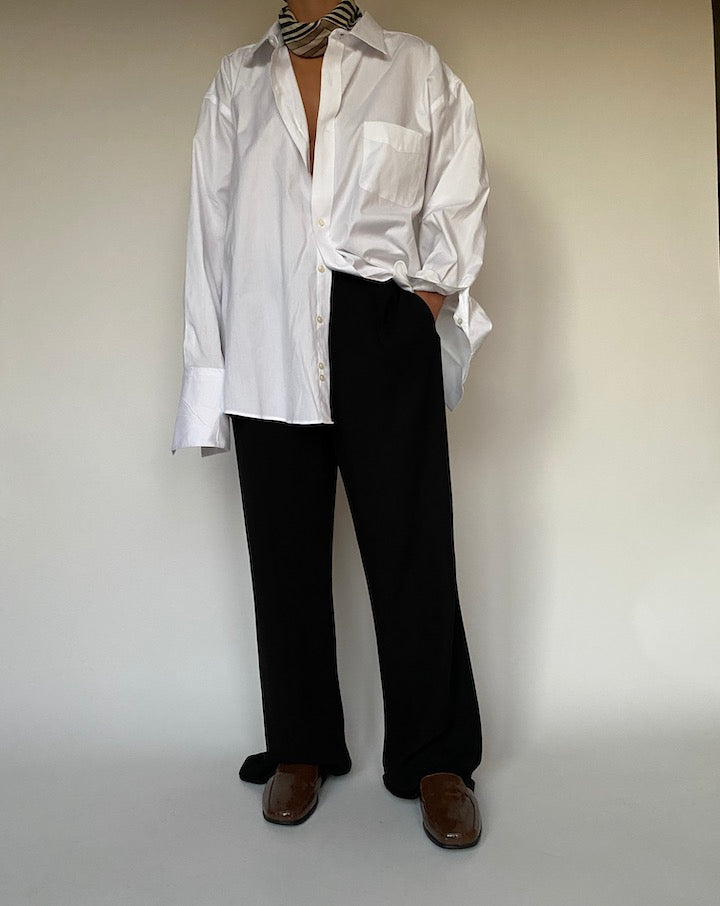 VINTAGE WHITE OVERSIZED SHIRT 2400