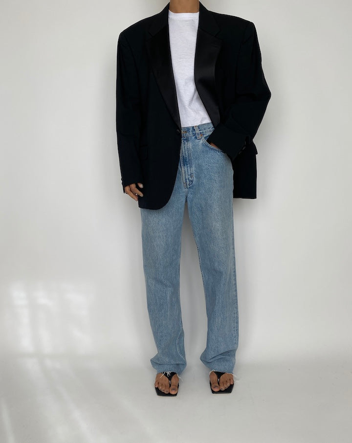 VINTAGE OVERSIZED WOOL BLAZER 2451