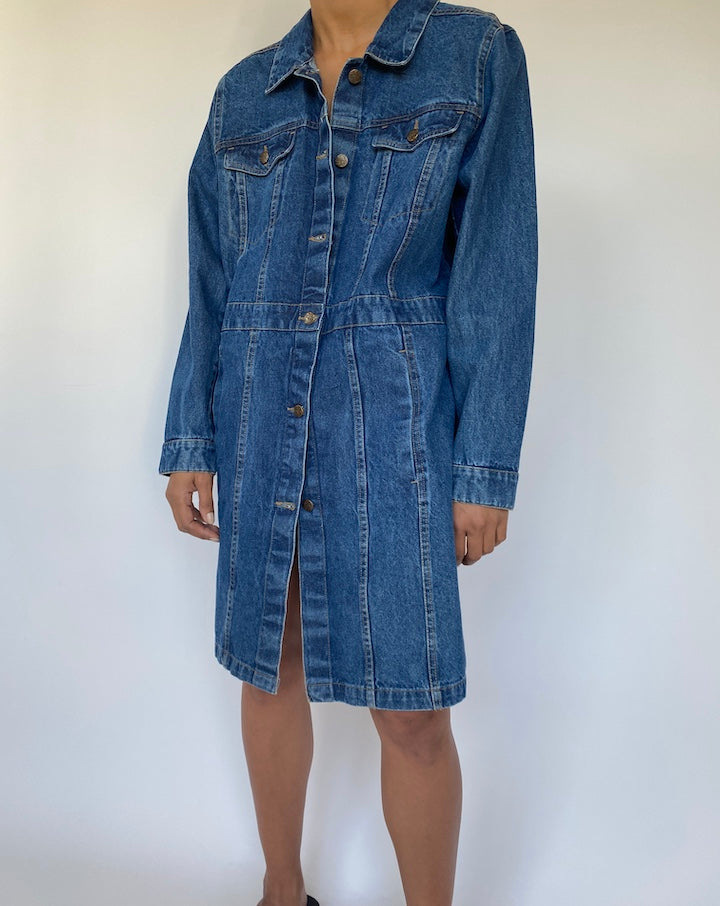 VINTAGE DENIM DRESS 2455