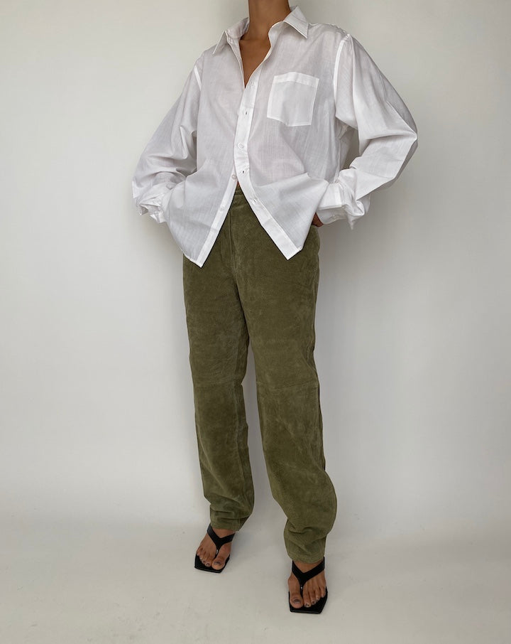 VINTAGE OVERSIZED WHITE SHIRT 2511