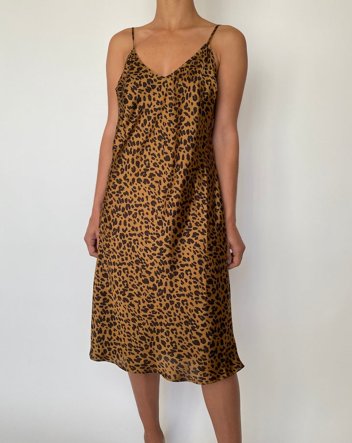 VINTAGE ANIMAL PRINTED DRESS 2512