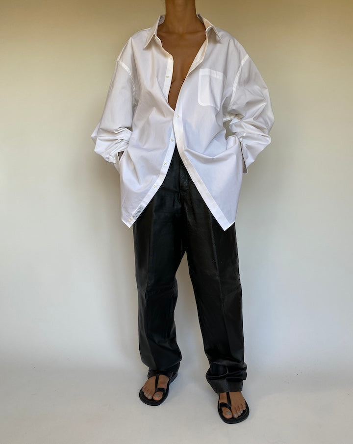 VINTAGE OVERSIZED WHITE SHIRT 2662