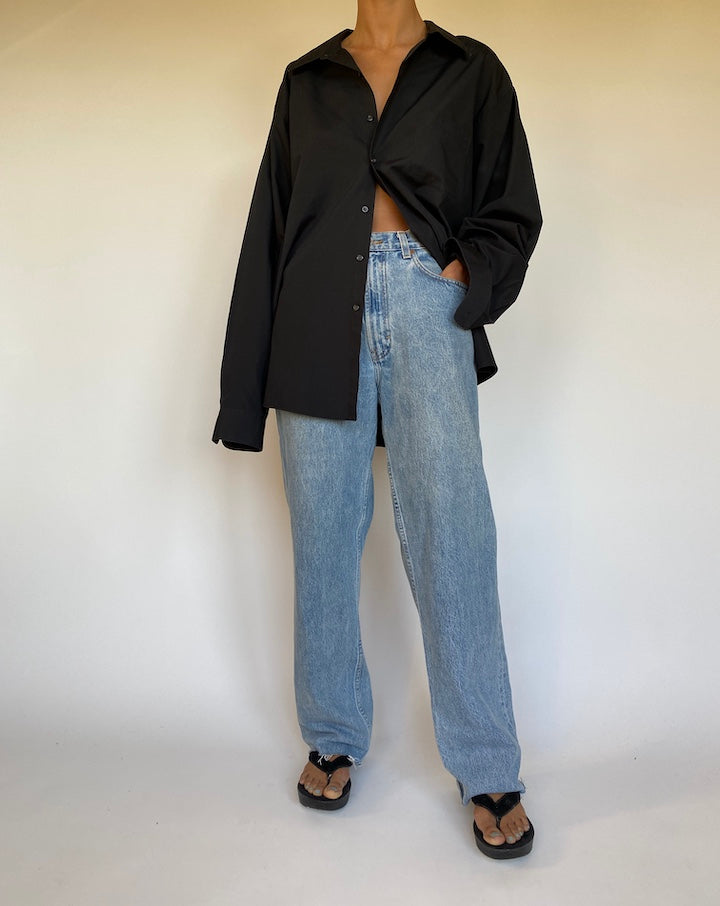 VINTAGE BLACK SHIRT 2664