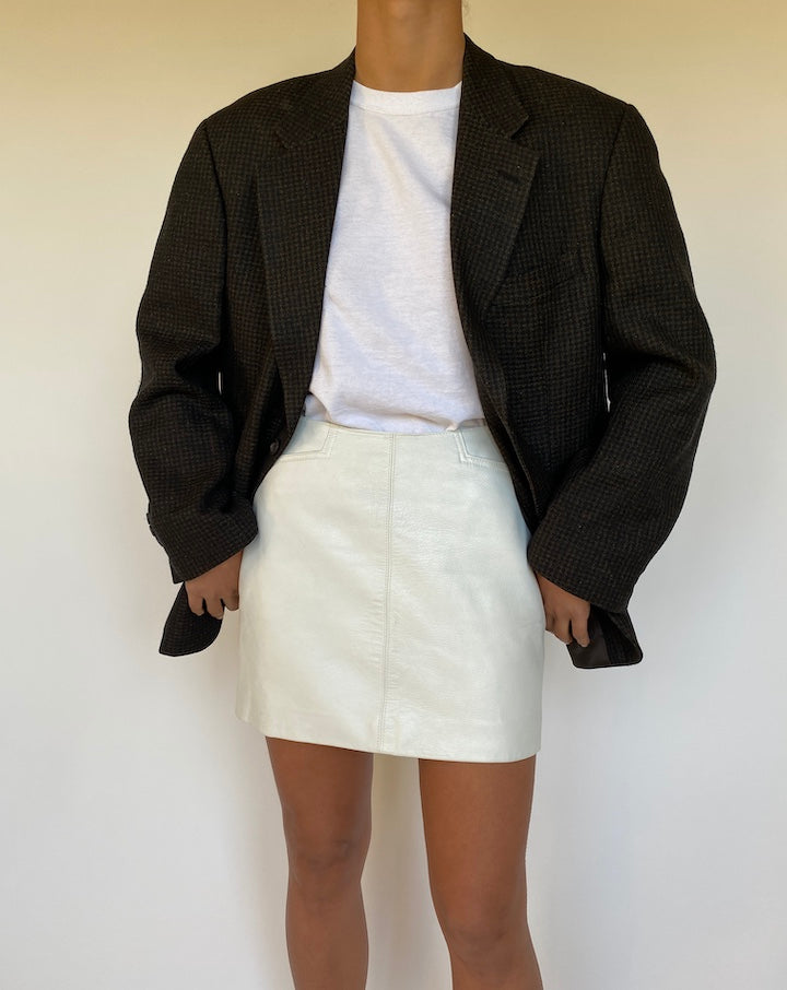 VINTAGE HOUNDSTOOTH BLAZER 2677