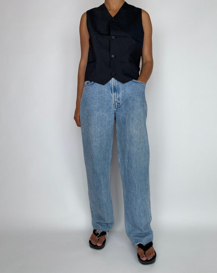 VINTAGE PINSTRIPED VEST 2924