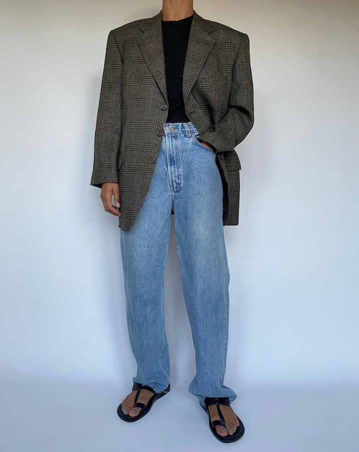 VINTAGE SINGLE BREASTED BLAZER 3020