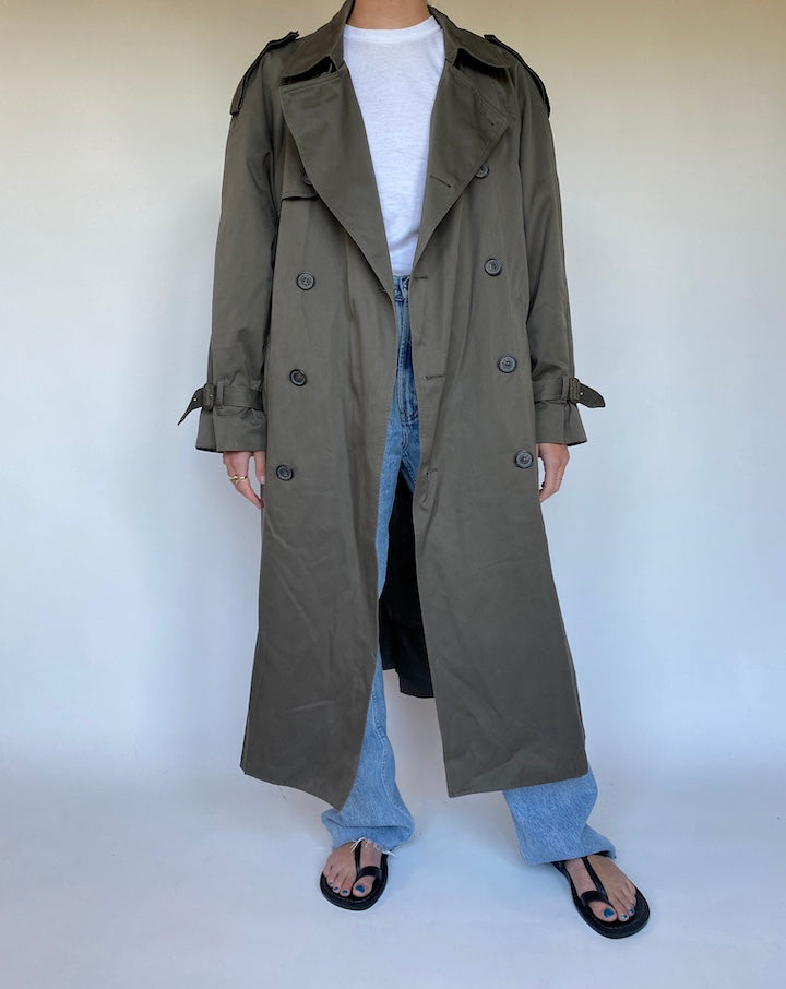 VINTAGE LONG OVERSIZED COAT 3084