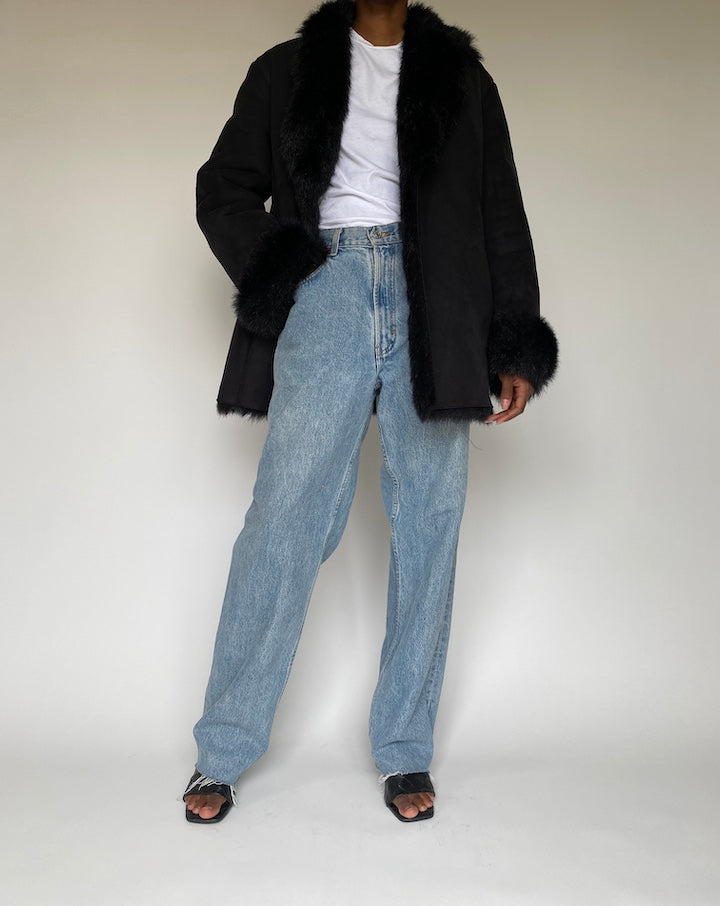 VINTAGE BLACK JACKET 3078