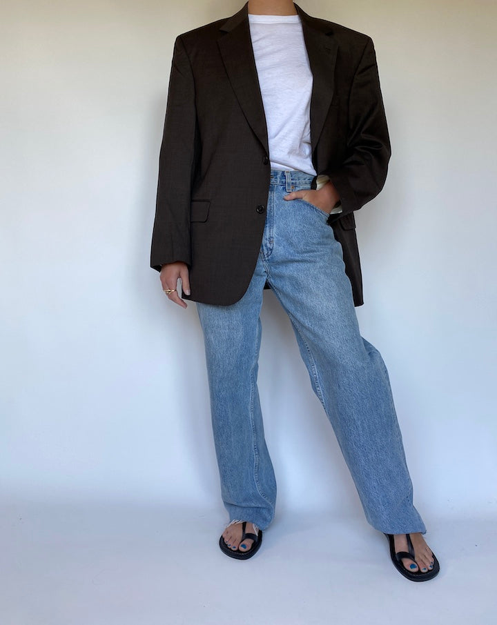 VINTAGE SLIGHTLY OVERSIZED BLAZER 3109