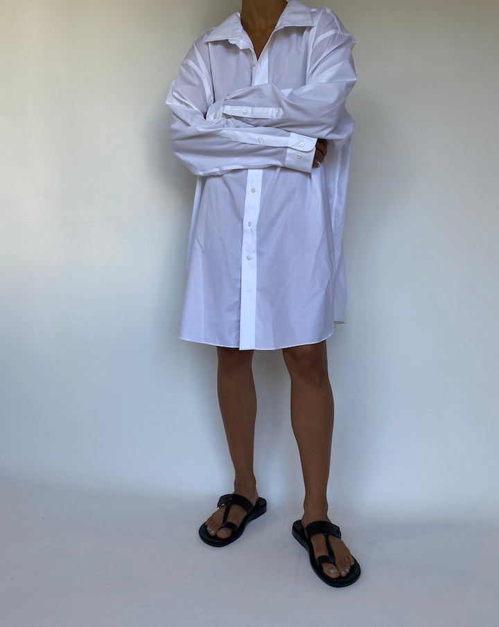 VINTAGE OVERSIZED WHITE SHIRT 3271