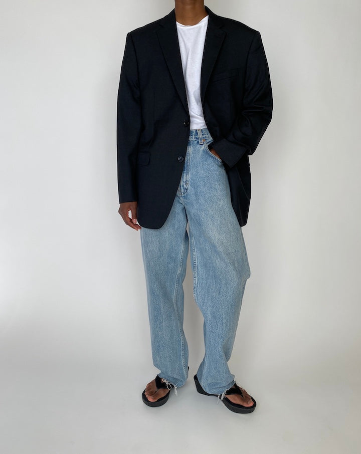 VINTAGE OVERSIZED WOOL BLAZER 3883