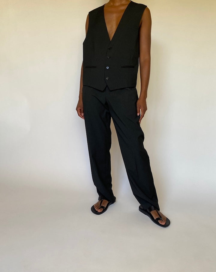 VINTAGE PINSTRIPED SET 3992