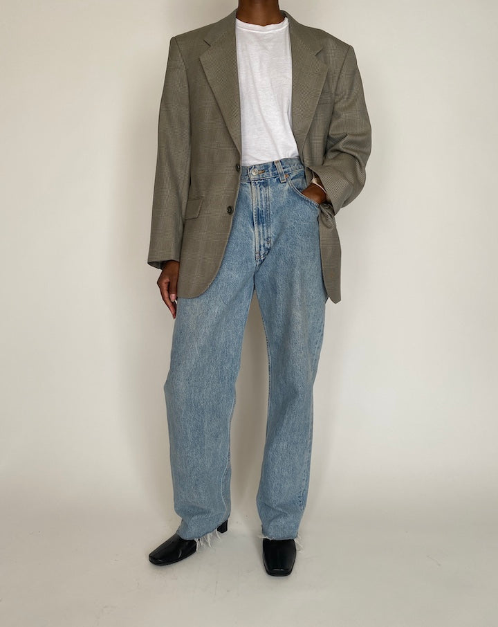 VINTAGE GREY BLAZER 4011