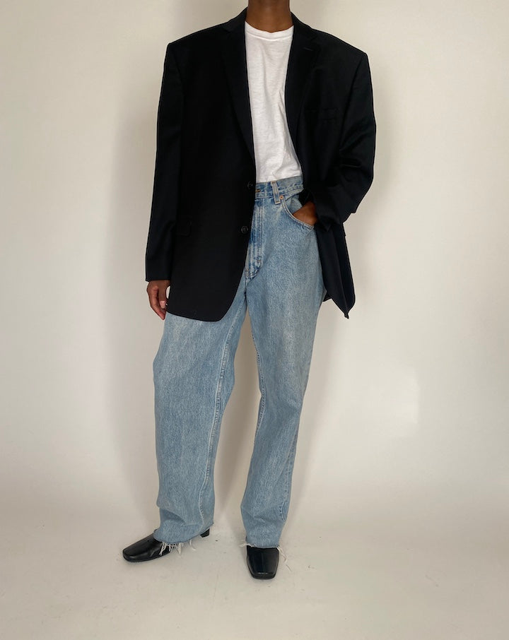 VINTAGE BLACK CALVIN KLEIN BLAZER 4073