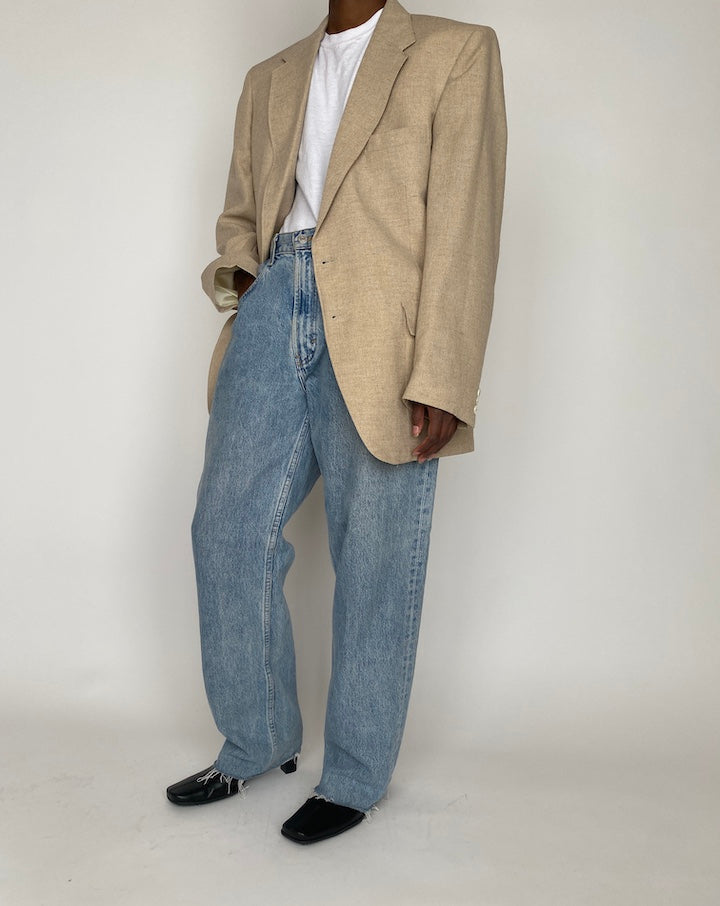 VINTAGE BEIGE BLAZER 4143