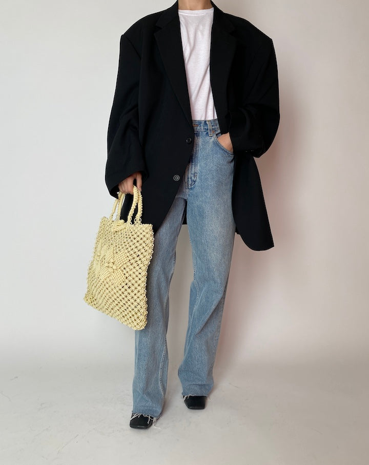 VINTAGE CREAM BAG 4190