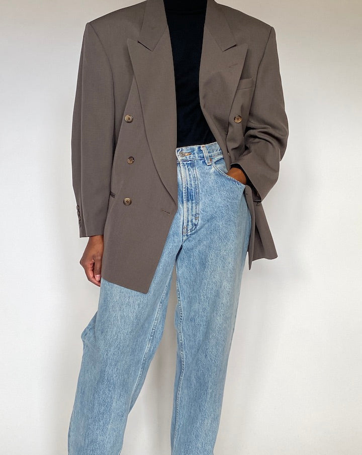 VINTAGE DOUBLE-BREASTED BLAZER 4406