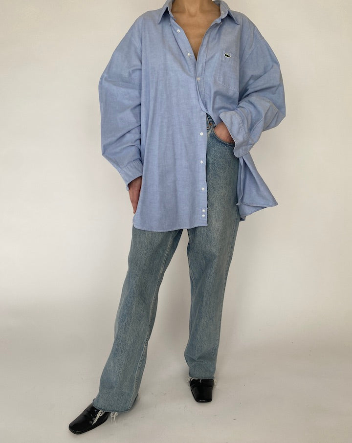 VINTAGE BLUE LACOSTE SHIRT 4752