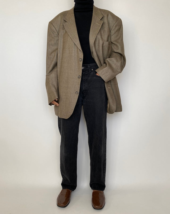 VINTAGE BEIGE BLAZER 1680