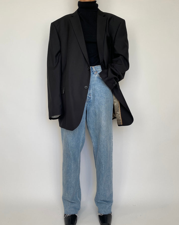 VINTAGE OVERSIZED SINGLE BREASTED BLAZER 1854
