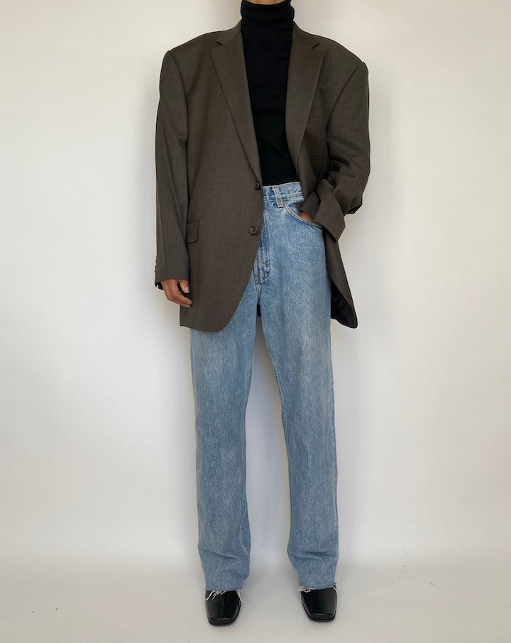 VINTAGE SINGLE BREASTED RALPH LAUREN BLAZER 1860