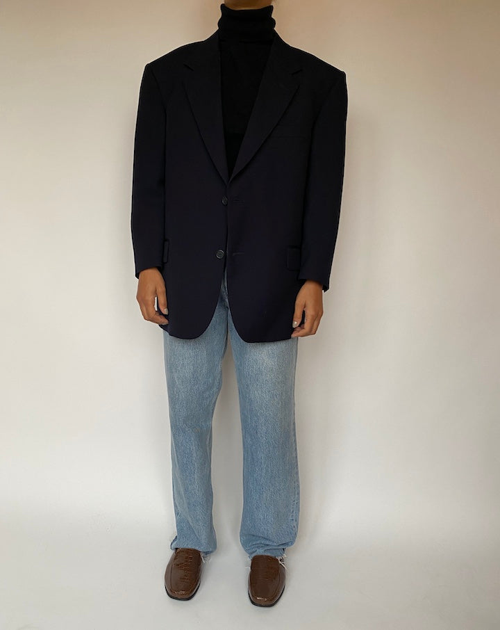 VINTAGE SINGLE BREASTED WOOL BLAZER 1899