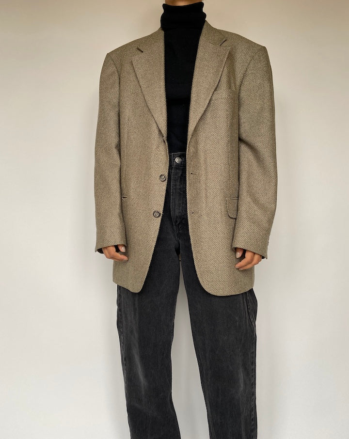 VINTAGE OVERSIZED SINGLE BREASTED BLAZER 1925