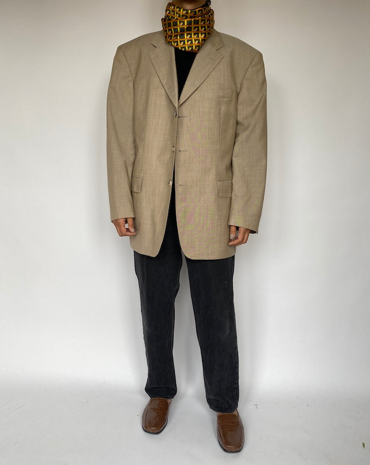 VINTAGE BEIGE HUGO BOSS BLAZER 1955