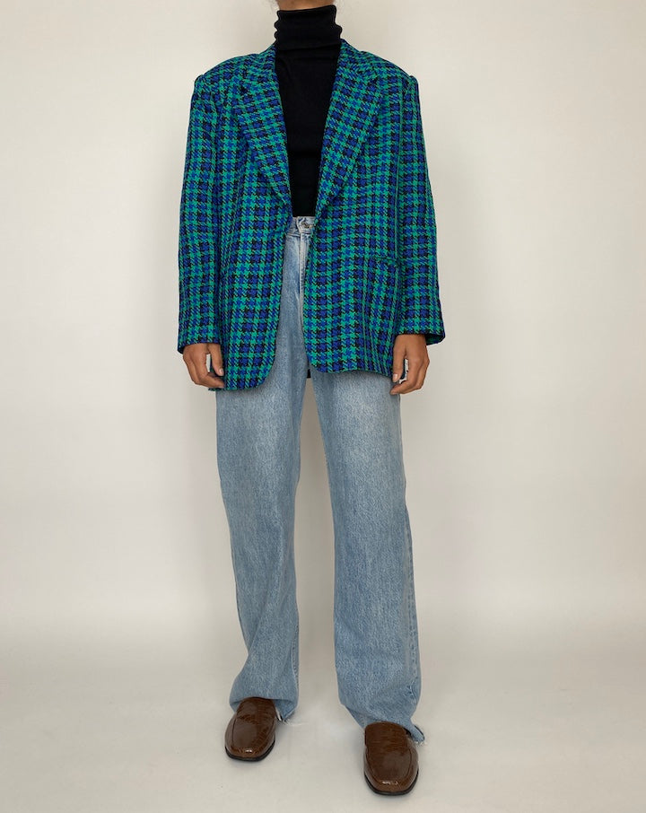 VINTAGE SINGLE BREASTED BLAZER 2097