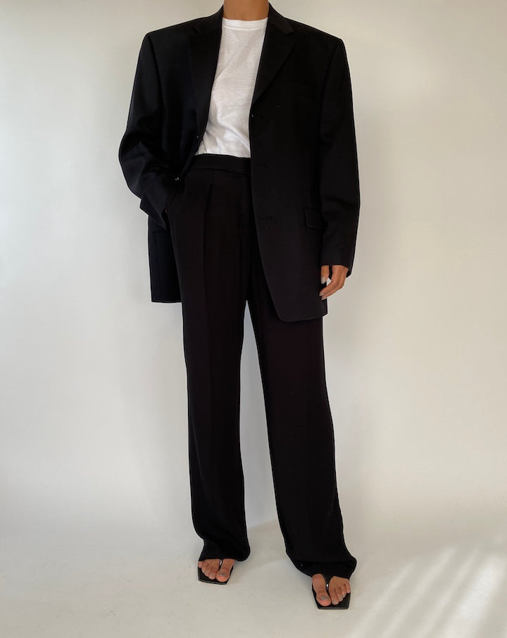 VINTAGE BLACK CALVIN KLEIN BLAZER 2337