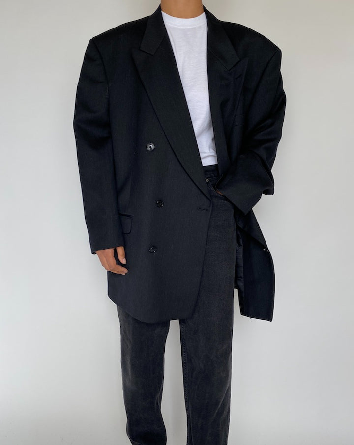 VINTAGE DOUBLE BREASTED BLAZER 1802