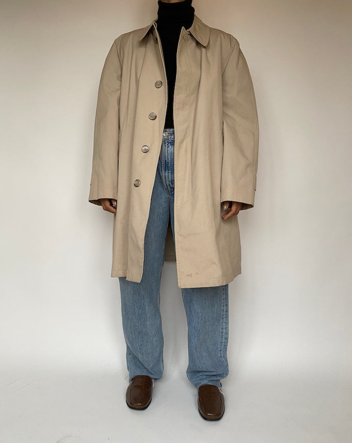 VINTAGE BEIGE LONG COAT 1903