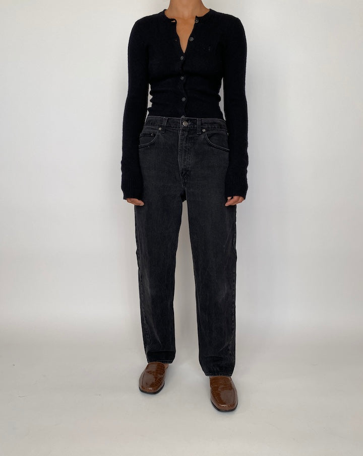 VINTAGE BLACK RALPH LAUREN CARDIGAN 2060